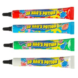 Klej magiczny utwardzany UV do robienia biżuterii 4 szt - zapas