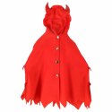 Kostium strój karnawałowy przebranie czerwona peleryna r. S 100-110