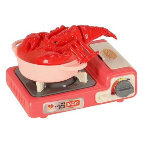 Warzywa do krojenia zlew wózek zakupy garnki zestaw AGD 54 el