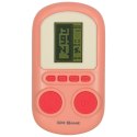 Gra elektroniczna zręcznościowa mini konsola przenośna kieszonkowa różowa