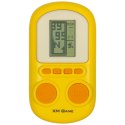 Gra elektroniczna zręcznościowa mini konsola przenośna kieszonkowa żółty