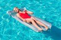Materac dmuchany plażowy do pływania na basen wodę BESTWAY 44013 szary 90kg 183cm