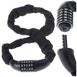 Zapięcie do roweru RALLEX zabezpieczenie rowerowe blokada na szyfr 100 cm