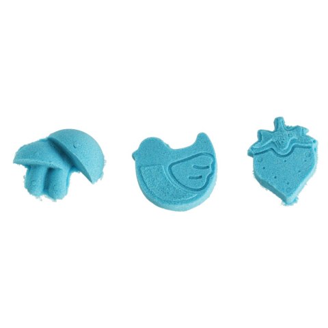 Piasek sensoryczny dla dzieci 1kg w woreczku niebieski