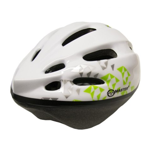 Kask Rowerowy Biały MASTER Flash M MASTER SPORT s.r.o.