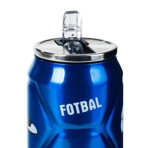 Kubek Termiczny Termos Bidon Piłka Puszka ORION Niebieski 500 ml