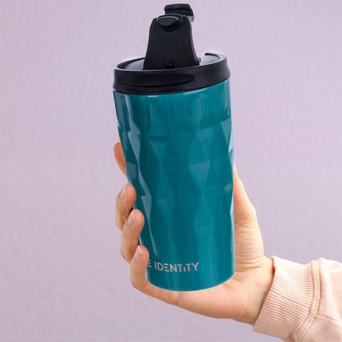 Kubek Termiczny Stalowy Niebieski 430 ml