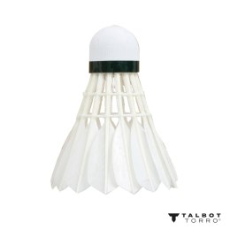 Lotki do Badmintona Nylonowe Białe Wytrzymałe TALBOT TORRO 12 szt. TALBOT TORRO