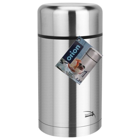 Termos Obiadowy Szczelny Stalowy 1,2 L ORION do Przechowywania Zup Napojów