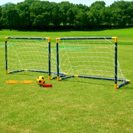 Zestaw 2 Bramek 85 x 60 x 42 cm + Piłka + Pompka MASTER SPORT s.r.o.