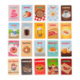 Gra rodzinna towarzyska dla dzieci Zgadnij kim jestem? Jedzenie