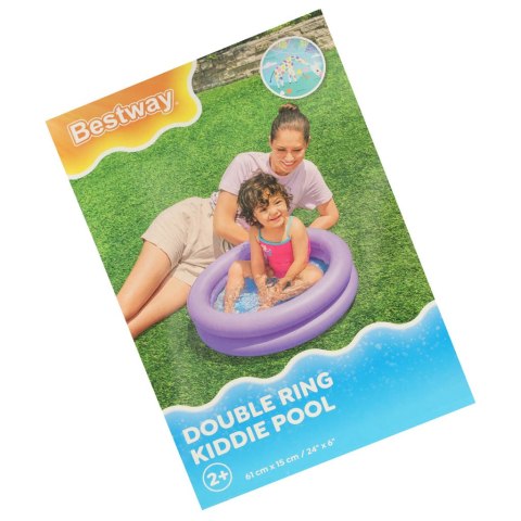 Basen brodzik dla dzieci 61cm fioletowy BESTWAY 51061