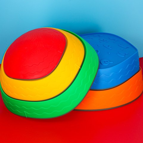 Ścieżka sensoryczna kamienie rzeczne do treningu równowagi podłoga to lawa gra 5szt