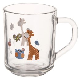 Kubek Szklany dla Dziecka ŻYRAFA 230 ml ORION z Uchem do Zmywarki