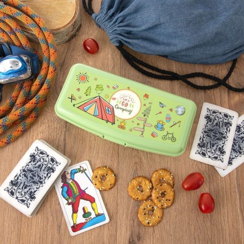 Pojemnik Lunchbox Śniadaniowy 500 ml ORION Zamykany 21 x 9 cm