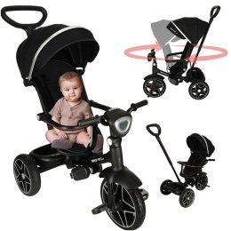 Rowerek trójkołowy TRIKE FIX Elite 2w1 rower spacerówka 6w1 czarny