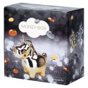 Skarbonka Ceramiczna Srebrna Lustrzana Jednorożec Prezent VILDE 18x10,5 cm