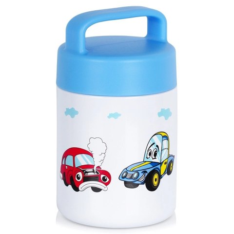 Termos Obiadowy Termiczny Stalowy Dziecięcy dla Dzieci Autka ORION 450ml