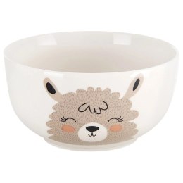 Zestaw Kubek z Miseczką dla Dziecka Śniadaniowy Porcelanowy Lama ORION 2el.