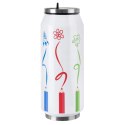 Kubek Termiczny Puszka 500 ml ORION Kolorowy Wzór Szczelny Próżniowy