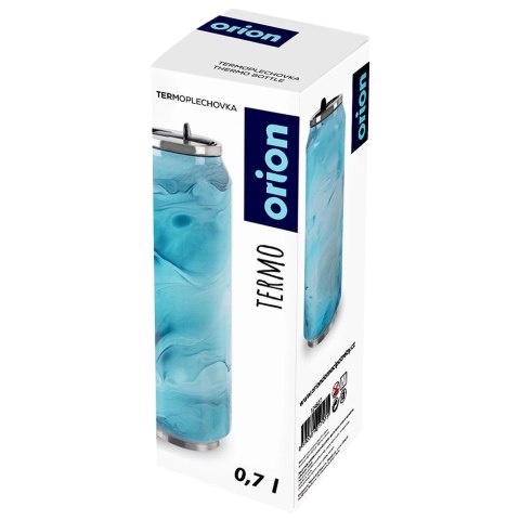 Kubek termiczny puszka niebieska 700 ml