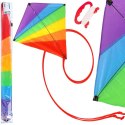 Latawiec tęczowy 87x81 cm