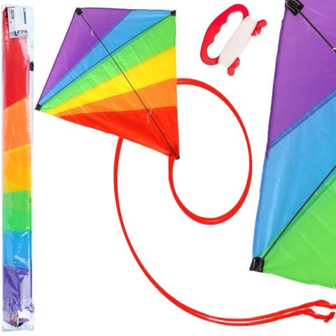 Latawiec tęczowy 87x81 cm