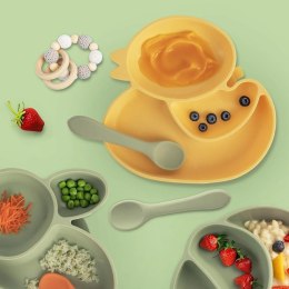 Łyżeczka Dziecięca Silikonowa Zielona 14 x 3,5 cm do Zmywarki ORION Grupa Orion Sp. z o.o.