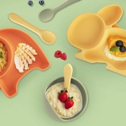 Łyżeczka Dziecięca Silikonowa Żółta 14 x 3,5 cm do Zmywarki ORION Grupa Orion Sp. z o.o.