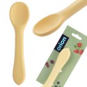 Łyżeczka Dziecięca Silikonowa Żółta 14 x 3,5 cm do Zmywarki ORION