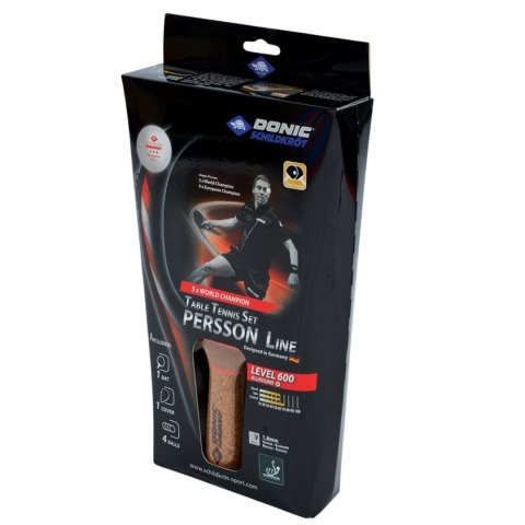 Rakietka do Tenisa Stołowego Ping Ponga DONIC Persson 600 Zestaw