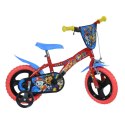 Rower Rowerek Psi Patrol dla Dzieci Dziecięcy z Kółkami Bocznymi DINO 12"
