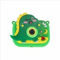 Aparat fotograficzny cyfrowy dla dzieci na statywie dinozaur zielony 8GB