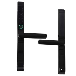 Klamka do drzwi zamek elektroniczny szyfrowy na kod odcisk palca kartę