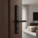 Klamka do drzwi zamek elektroniczny szyfrowy na kod odcisk palca kartę