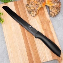 Nóż do chleba stalowy czarny 32 cm Grupa Orion Sp. z o.o.