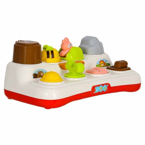 Zabawka edukacyjna pop-up wyskakujące zwierzątka światła dźwięk