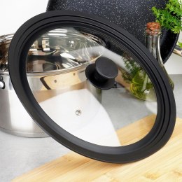 Pokrywka szklana silikonowa uniwersalna 28/30/32 cm Grupa Orion Sp. z o.o.