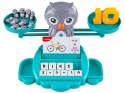 Gra Nauka Liczenia Oraz Angielskiego Fiszki - Równoważnia Waga Szalkowa Sówka Sowa - Owl Balance