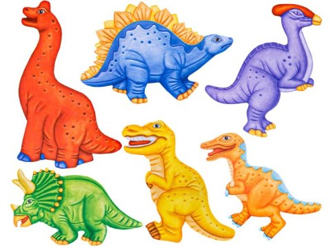 Kreatywny Zestaw Stwórz Magnes, Odlew DIY DINOZAURY GLOW Zrób To Sam
