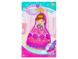 Kreatywny Zestaw Wyszywanka, Maskotka, Pluszak Do Szycia, Poduszka Do Ozdobienia DIY KSIĘŻNICZKA KRÓLEWNA