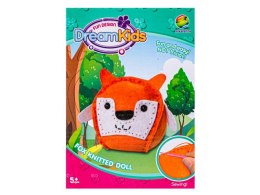 Kreatywny Zestaw Wyszywanka, Maskotka, Pluszak Do Szycia Zwierzęta Leśne LISEK