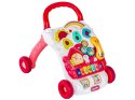 Edukacyjny Chodzik dla dzieci, Jeździk Muzyczny, Pchacz Czerwony