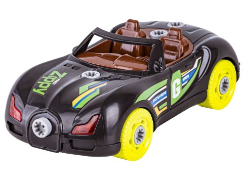 Sportowy, Terenowy Samochód do rozkręcania i skręcania 3w1 TUNING + Wkrętarka, Monster Truck