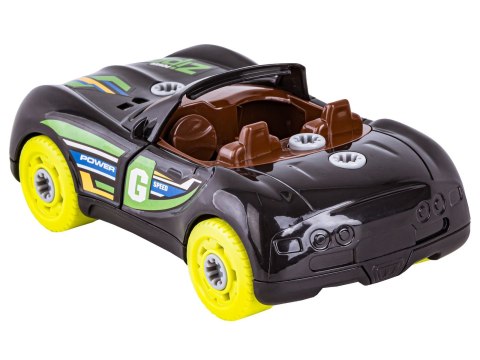 Sportowy, Terenowy Samochód do rozkręcania i skręcania 3w1 TUNING + Wkrętarka, Monster Truck