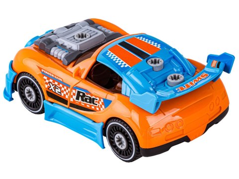 Sportowy, Terenowy Samochód do rozkręcania i skręcania 3w1 TUNING + Wkrętarka, Monster Truck