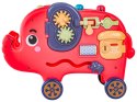 Edukacyjny, Interaktywny Zabawny Słonik, Funny Cartoon Elephant, Wesoły Słoń