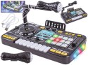 Konsola Dj dla dzieci Organki Zabawka muzyczna Elektroniczny Mikser Kontroler Mikrofon Konsoleta Światło LED
