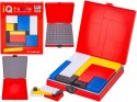 Logiczna gra zręcznościowa IQ Puzzle, Układanka, Łamigłówka, Kolorowe klocki