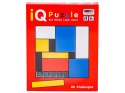 Logiczna gra zręcznościowa IQ Puzzle, Układanka, Łamigłówka, Kolorowe klocki